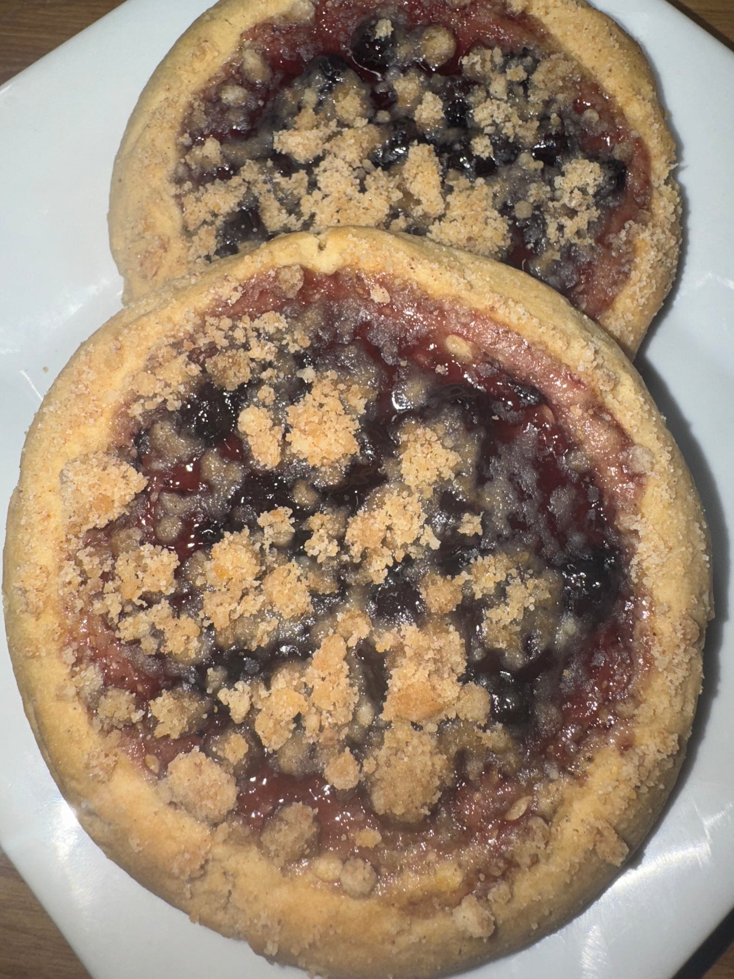 Blueberry Crumb Pie Cookie