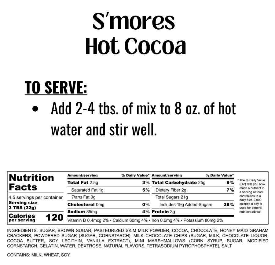 S'mores Hot Cocoa Mix
