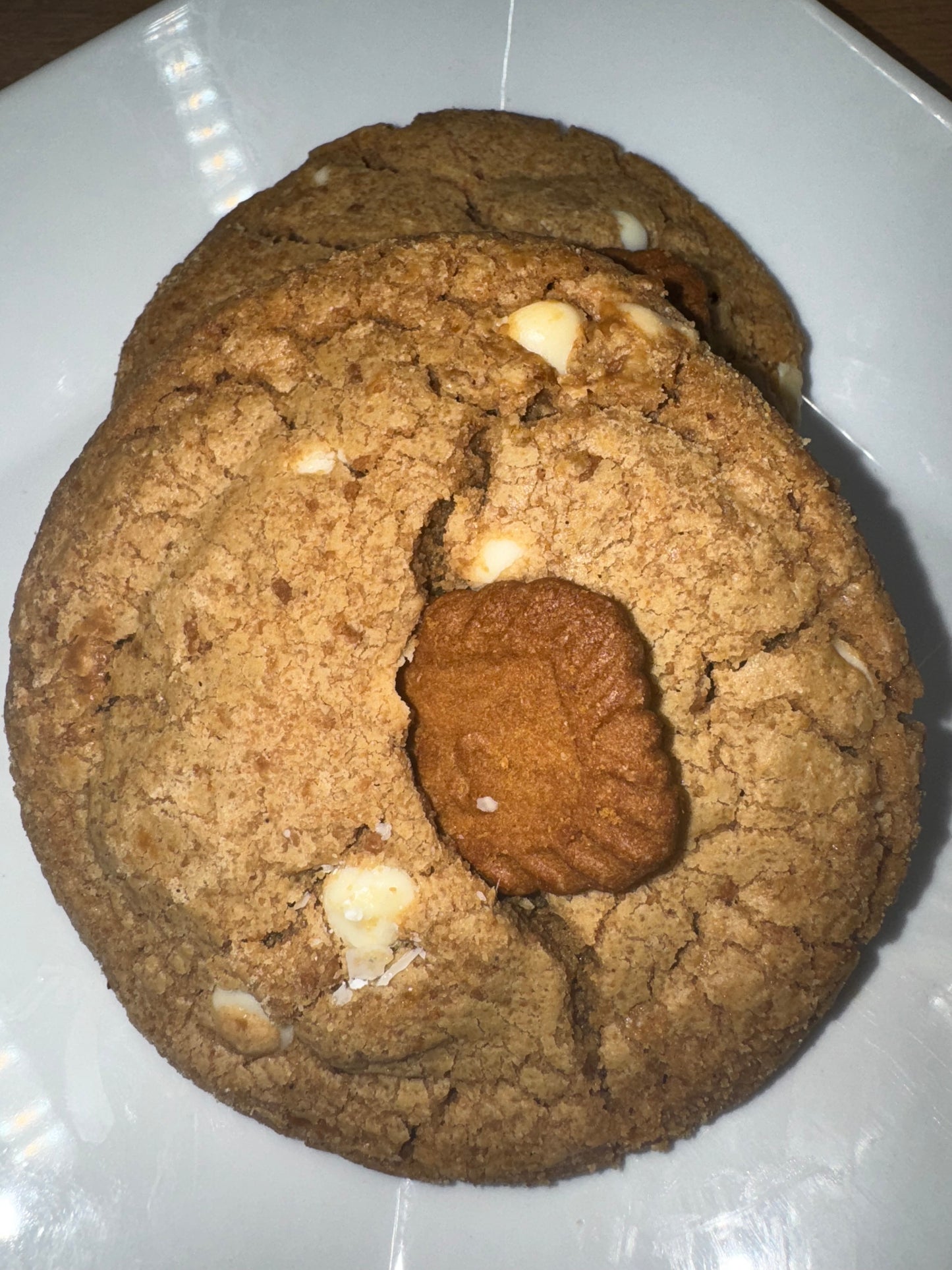 Cookie Butter Stuffed Cookie