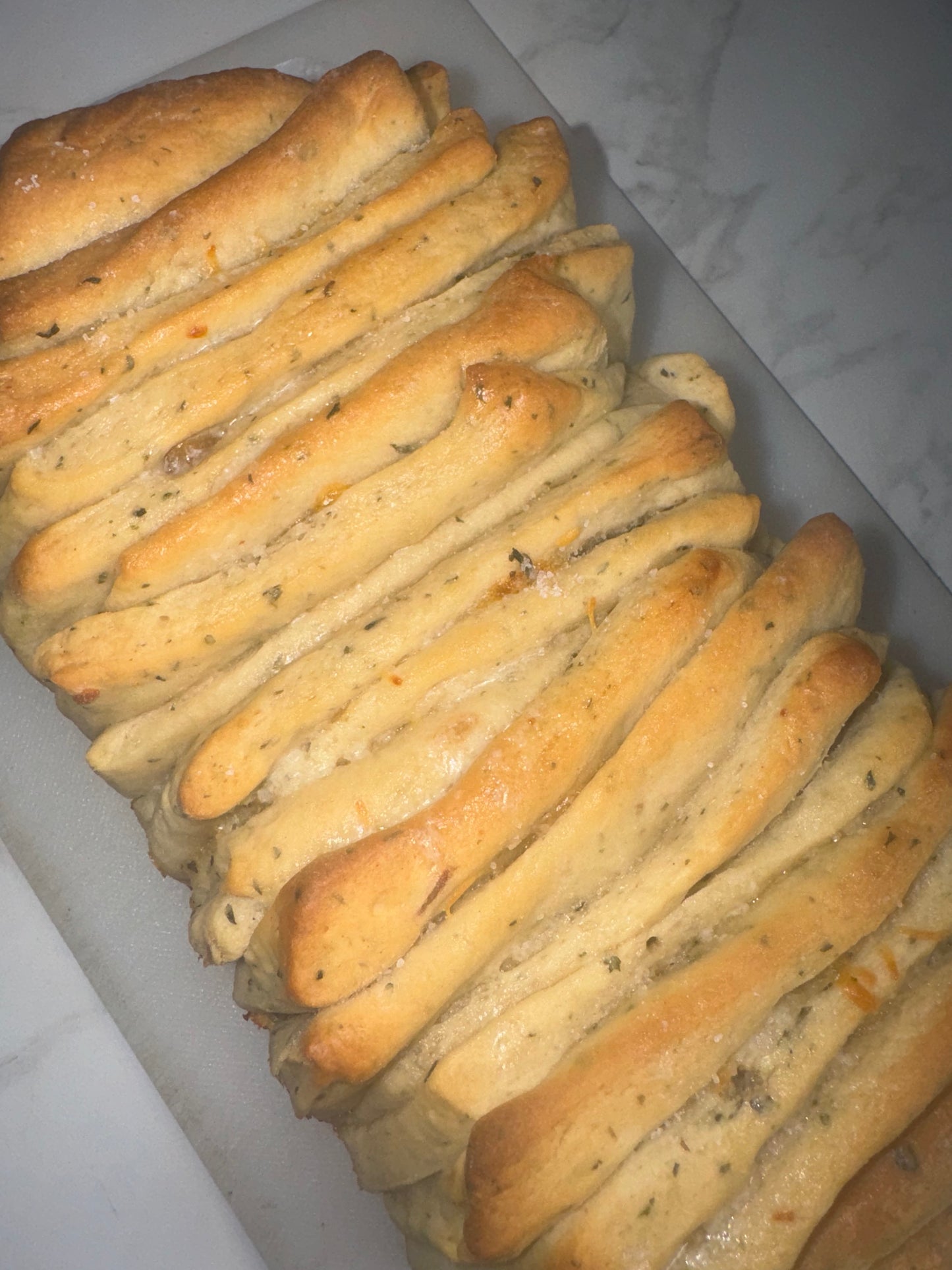 Rosemary Garlic Pull Apart Bread