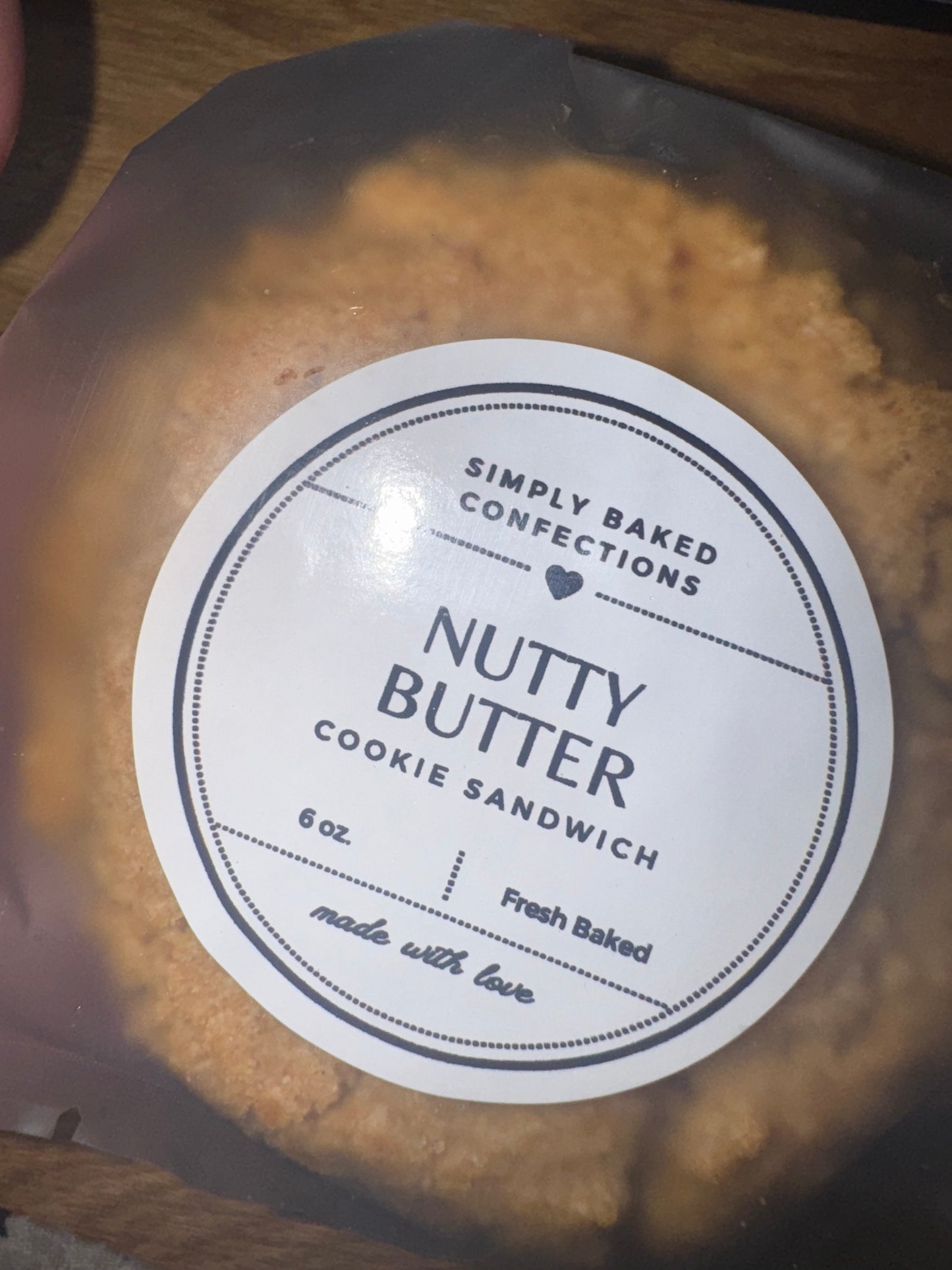 Nutter Butter Cookie Sandwich