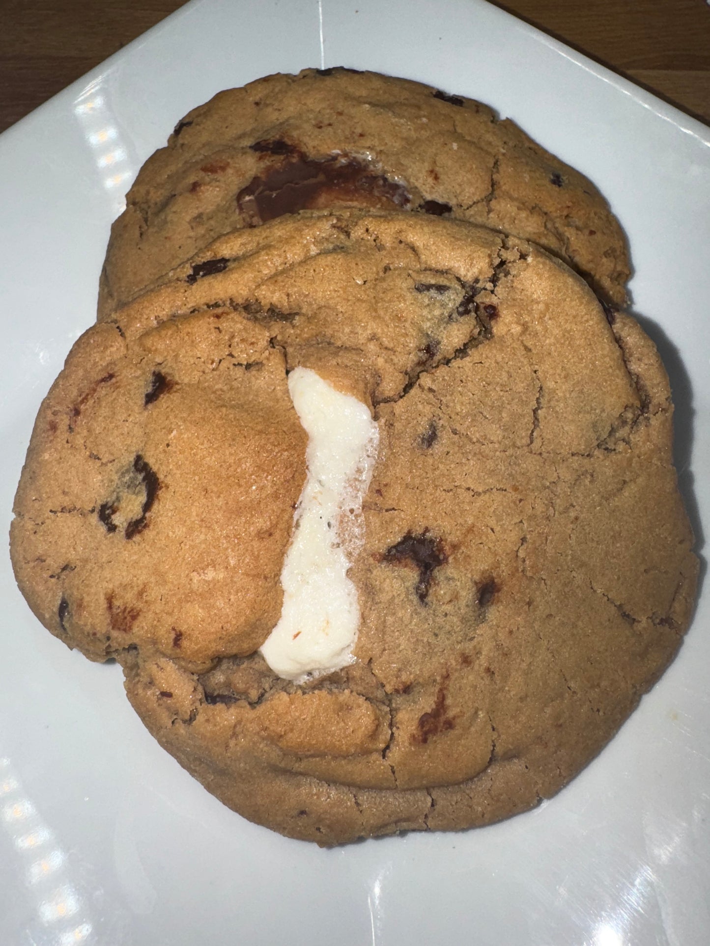 S’mores Stuffed Cookie