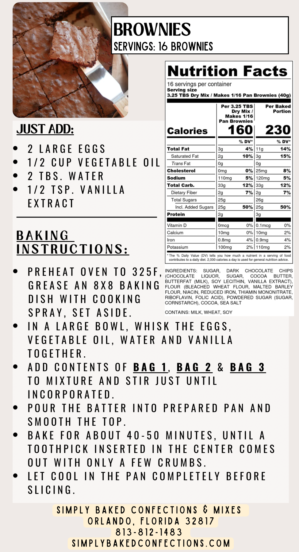 Brownies Mix