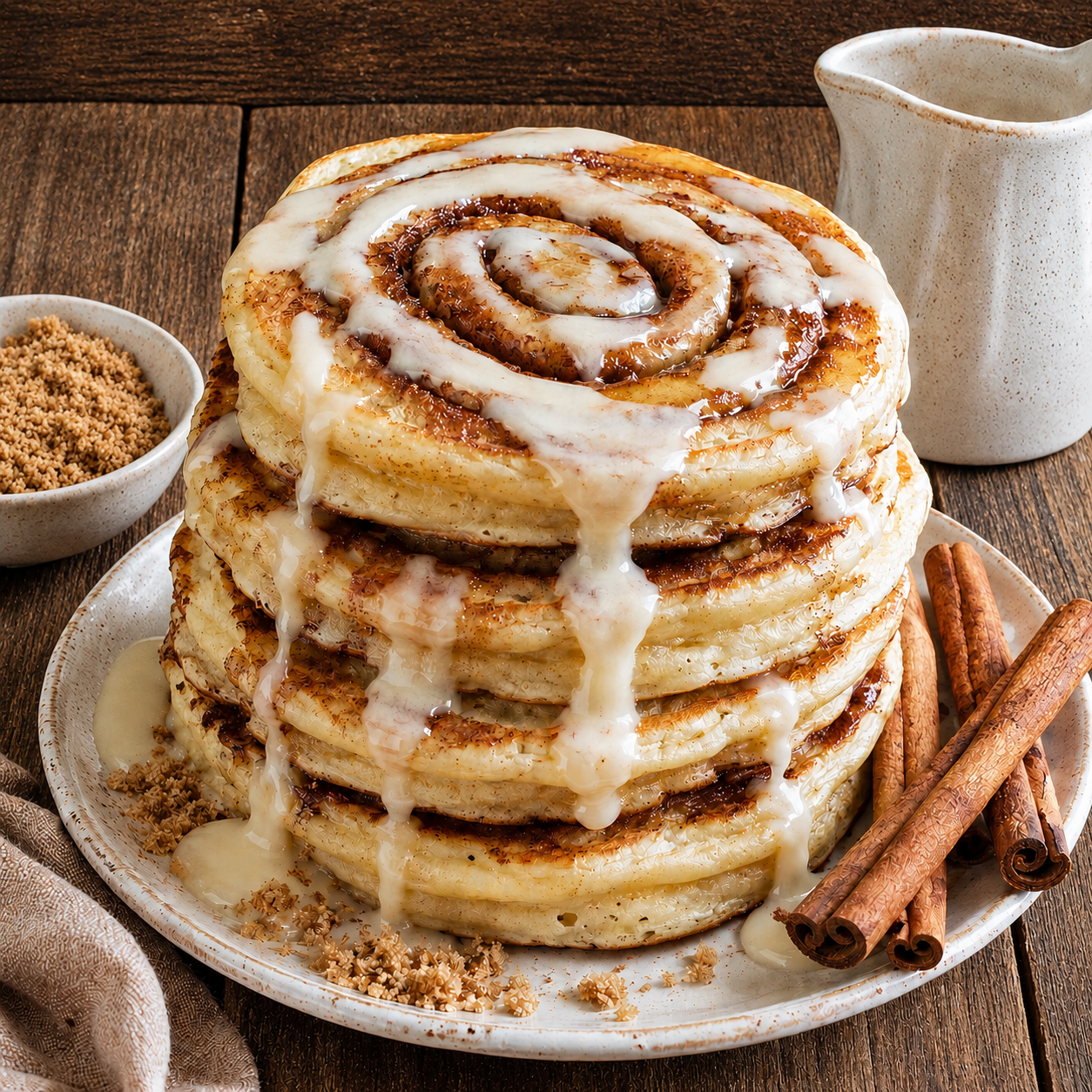 Cinnamon Roll Pancake Mix