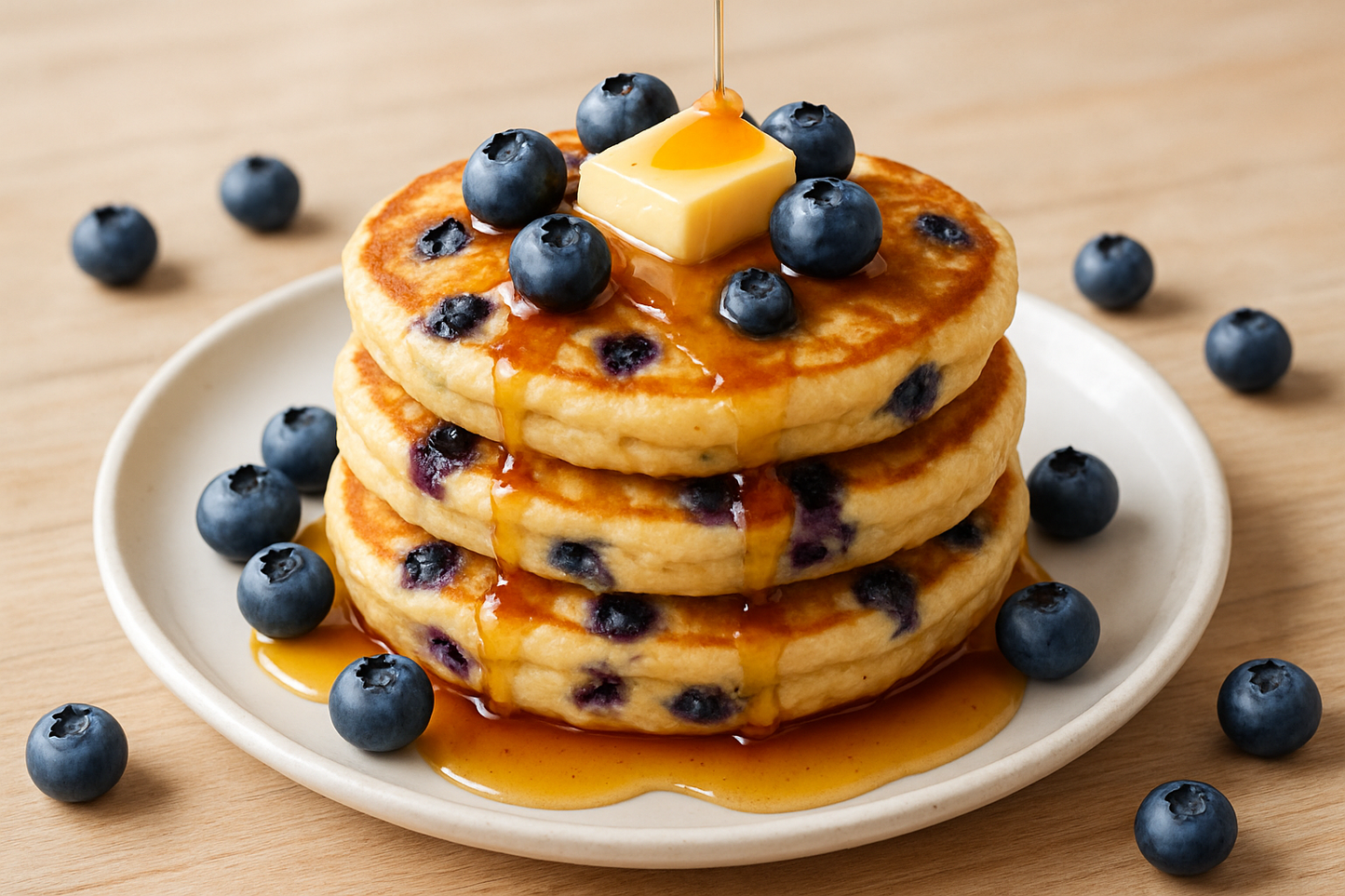 blueberry pancakes