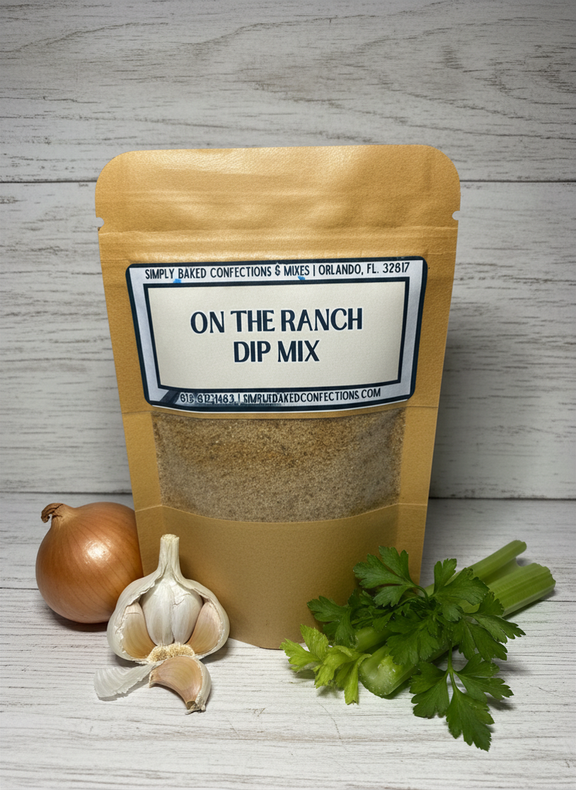 On The Ranch Dip Mix