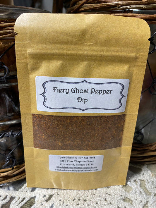 Fiery Ghost Pepper Dip Mix