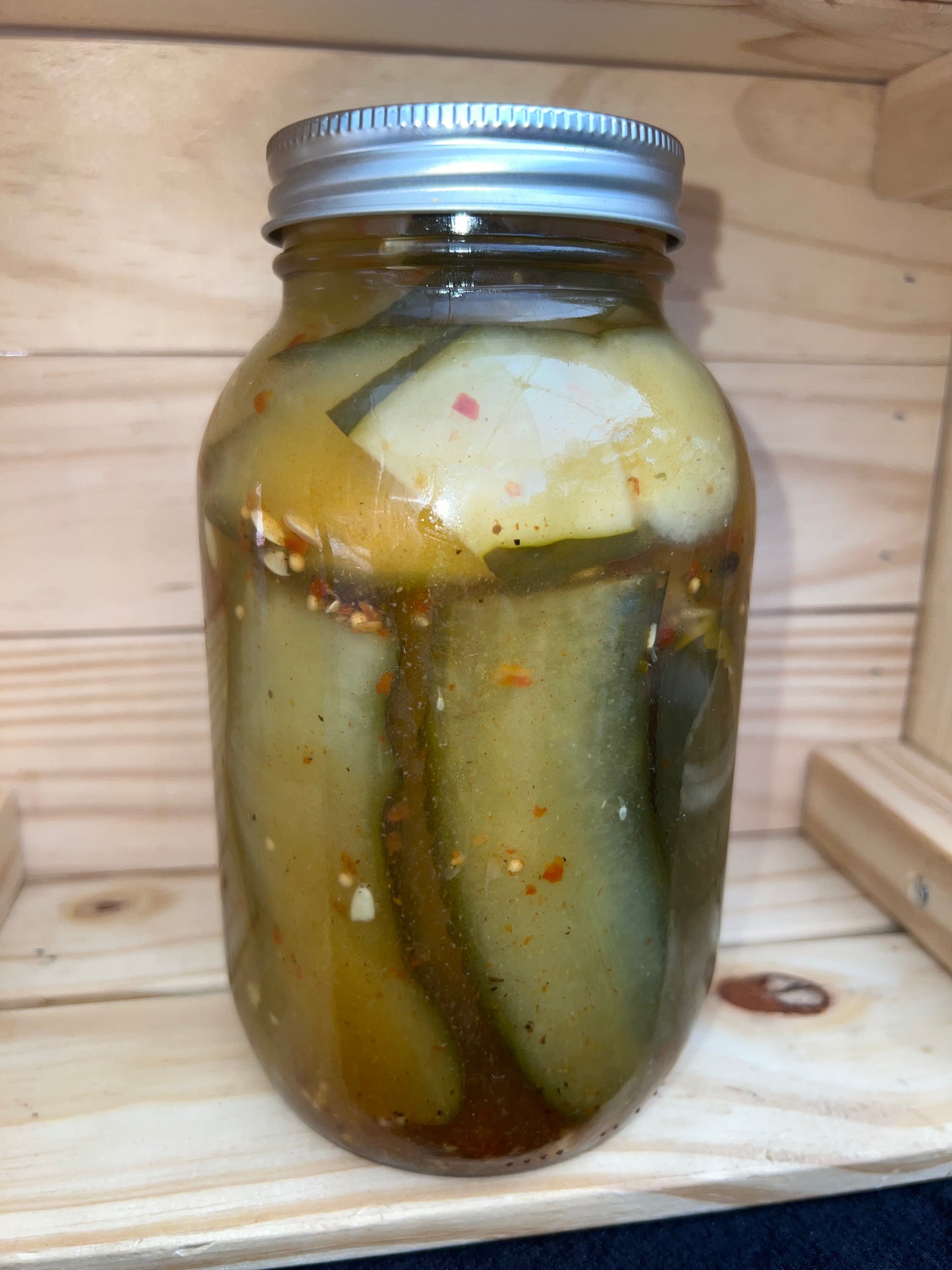 Spicy Kosher Dill Pickles