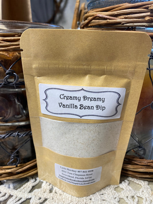 Creamy Dreamy Vanilla Bean Dip Mix