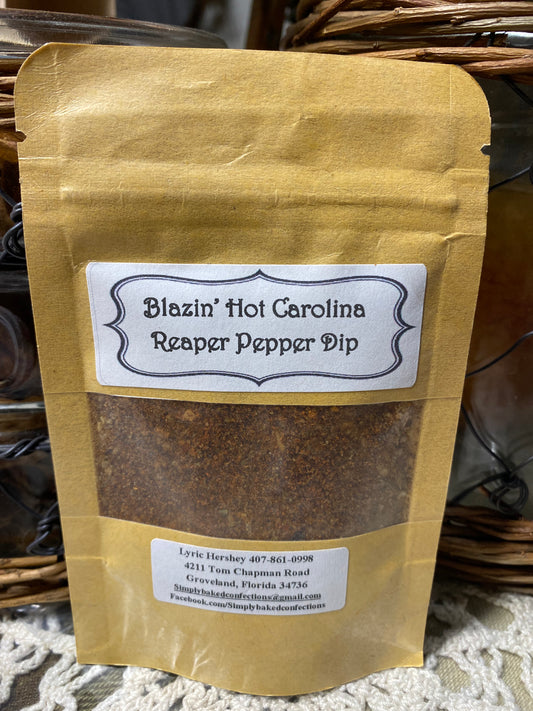 Blazin' Hot Carolina Reaper Pepper Dip Mix