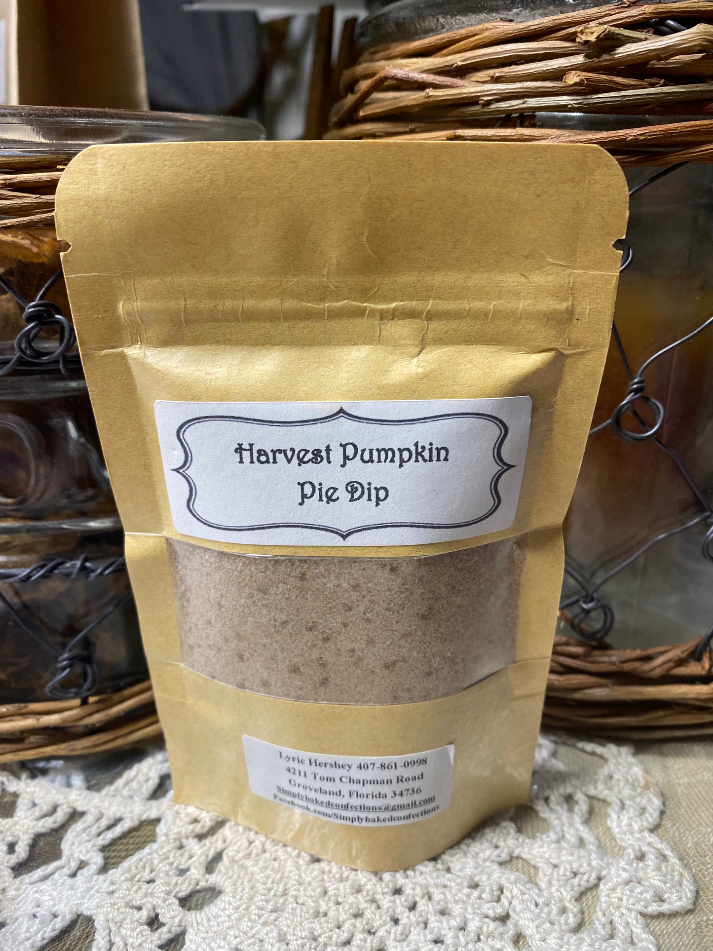 Harvest Pumpkin Pie Dip