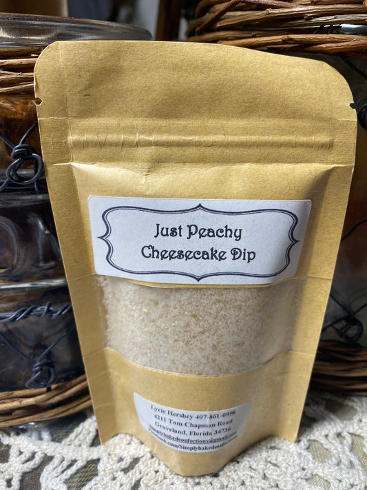 Just Peachy Cheesecake Dip Mix