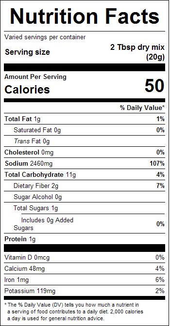 Ooh Onion Chive Dip Mix
