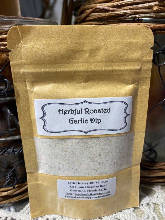Herbful Roasted Garlic Dip Mix