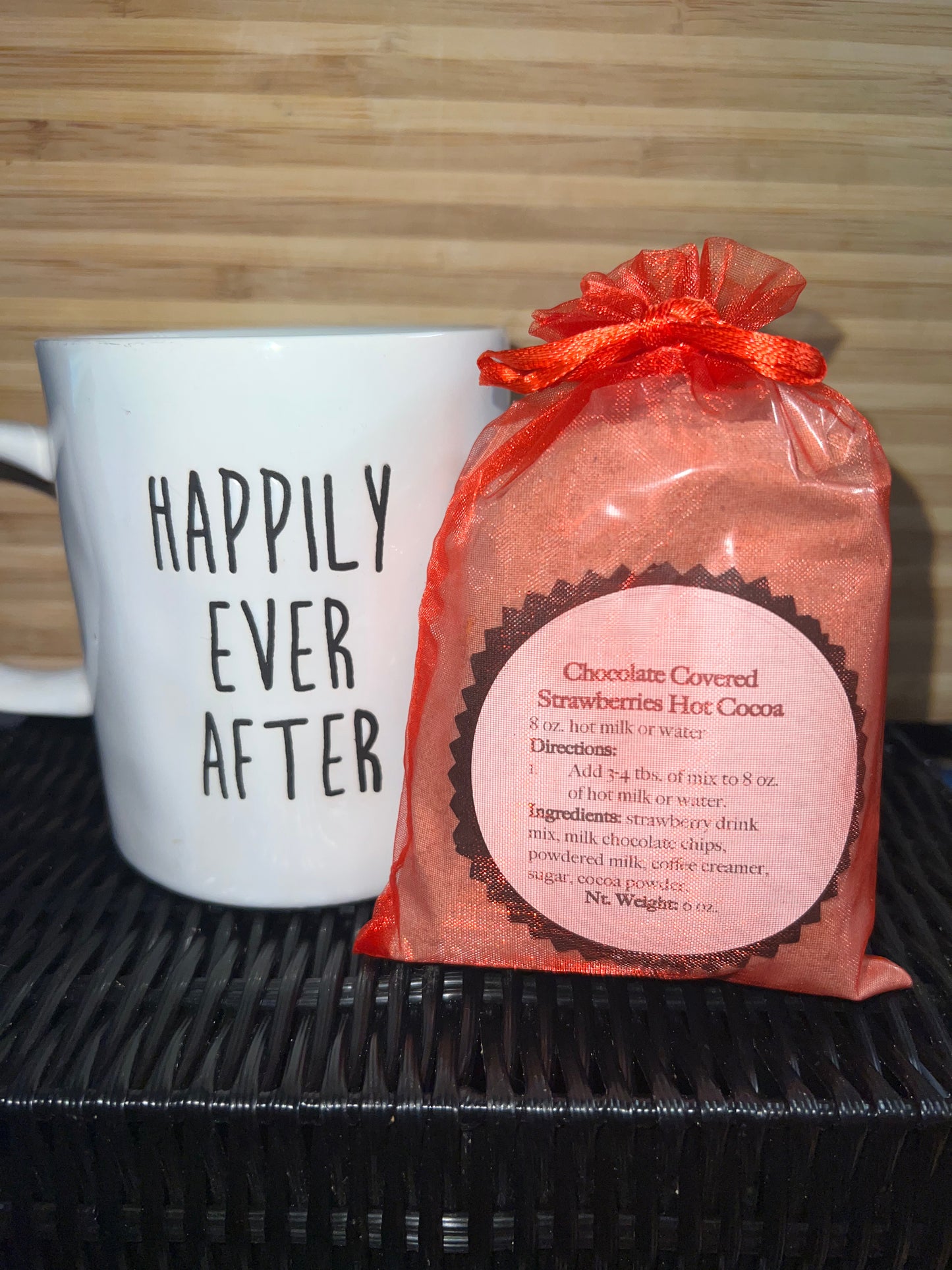 Chocolate Covered Strawberries Hot Cocoa Mix