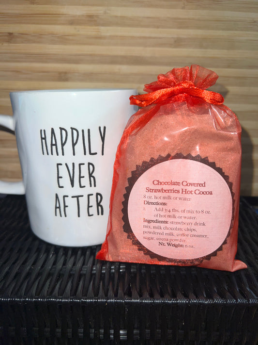 Chocolate Covered Strawberries Hot Cocoa Mix
