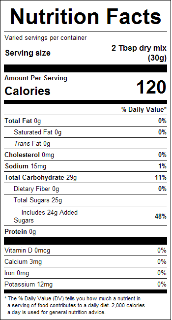 Strawberry Delight Dip Mix
