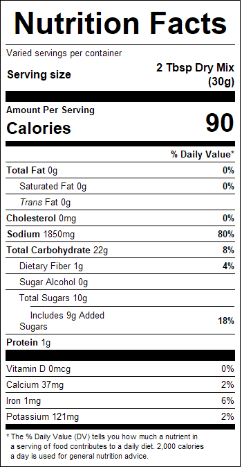 Vibin' Veggie Dip Mix