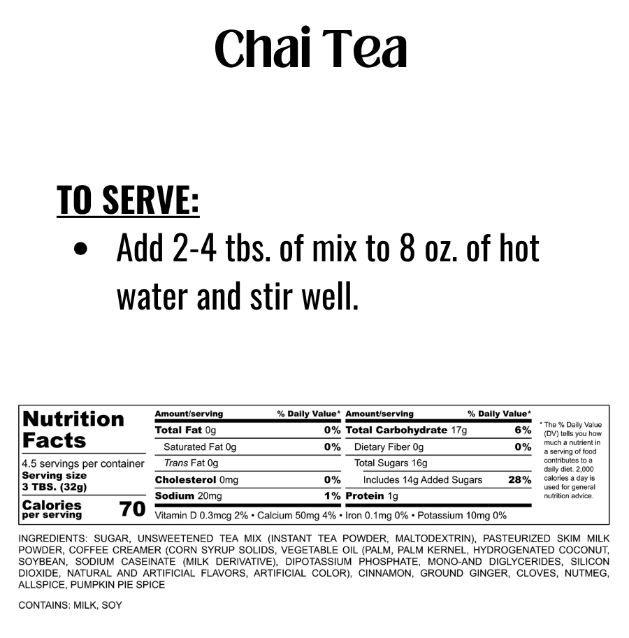 Chai Tea Mix