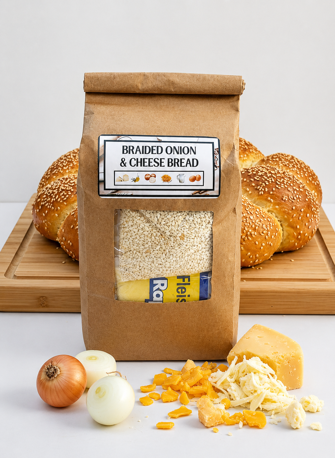 Braided Onion & Cheese Bread Mix