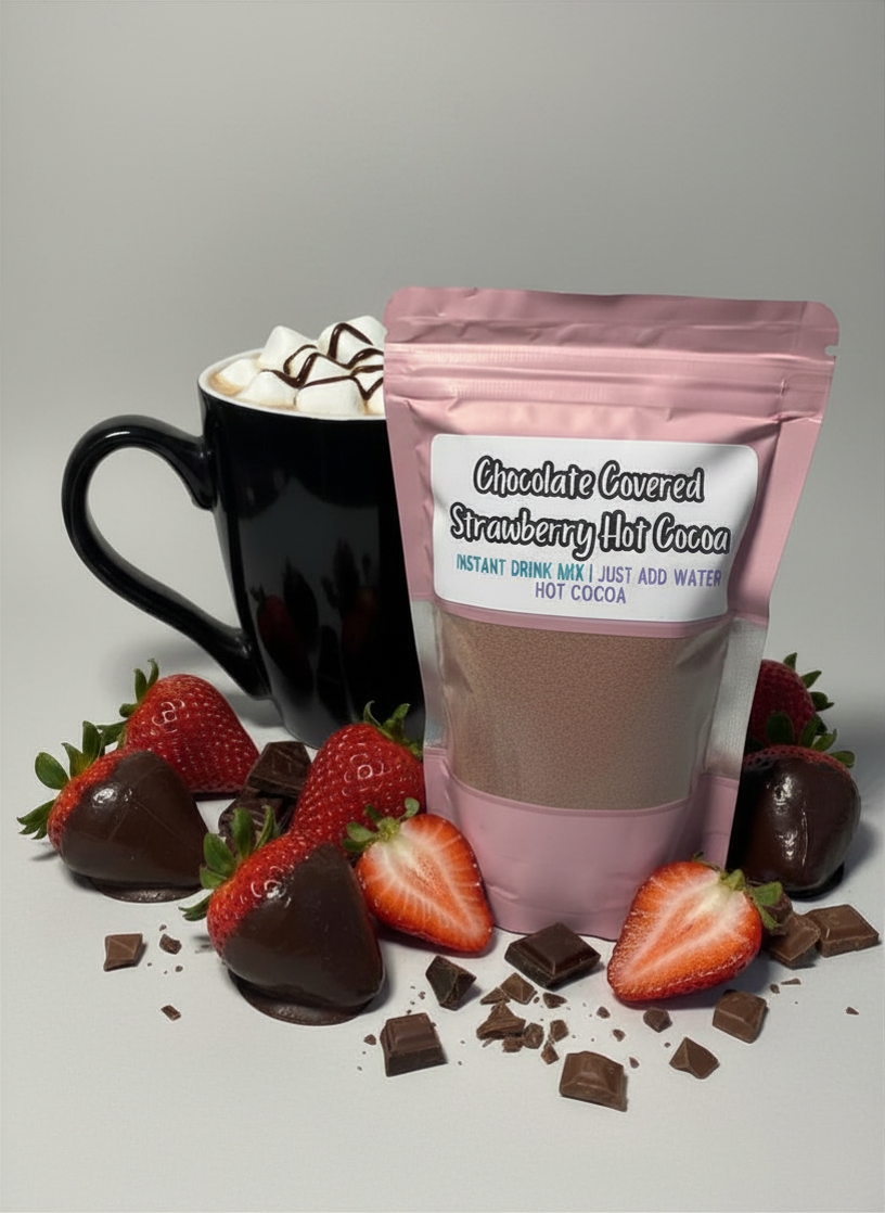 Chocolate Covered Strawberries Hot Cocoa Mix