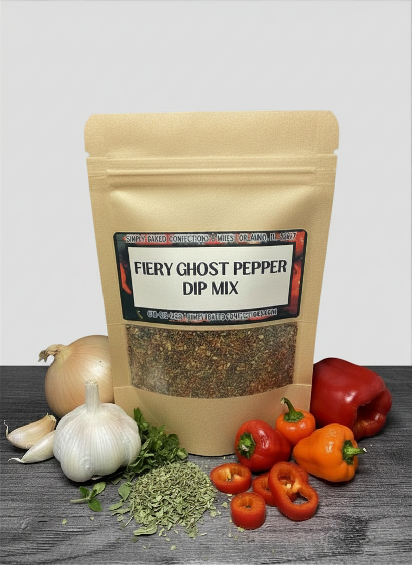 Fiery Ghost Pepper Dip Mix