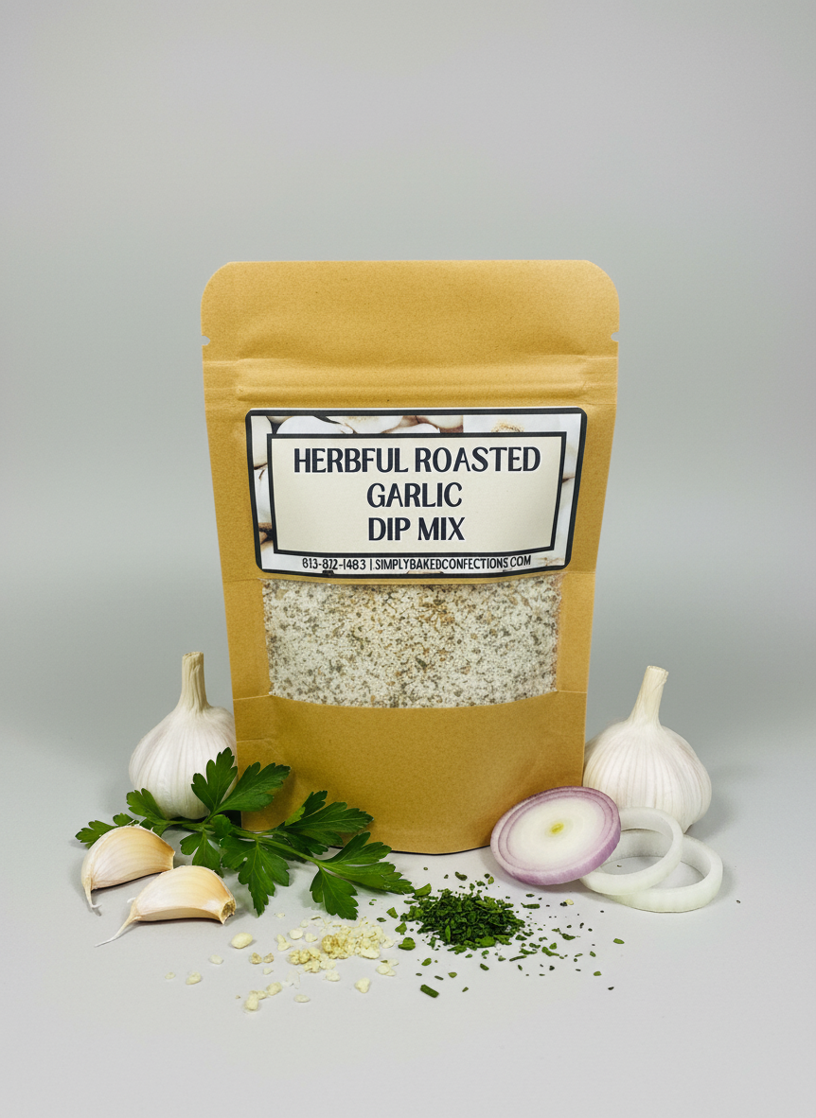 Herbful Roasted Garlic Dip Mix