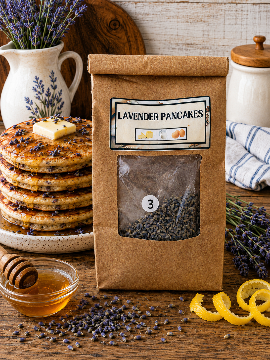 Lavender Pancake Mix