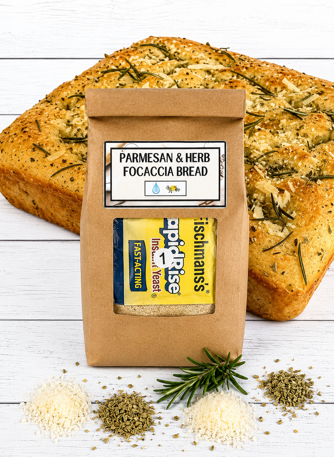 Parmesan & Herb Focaccia Bread Mix