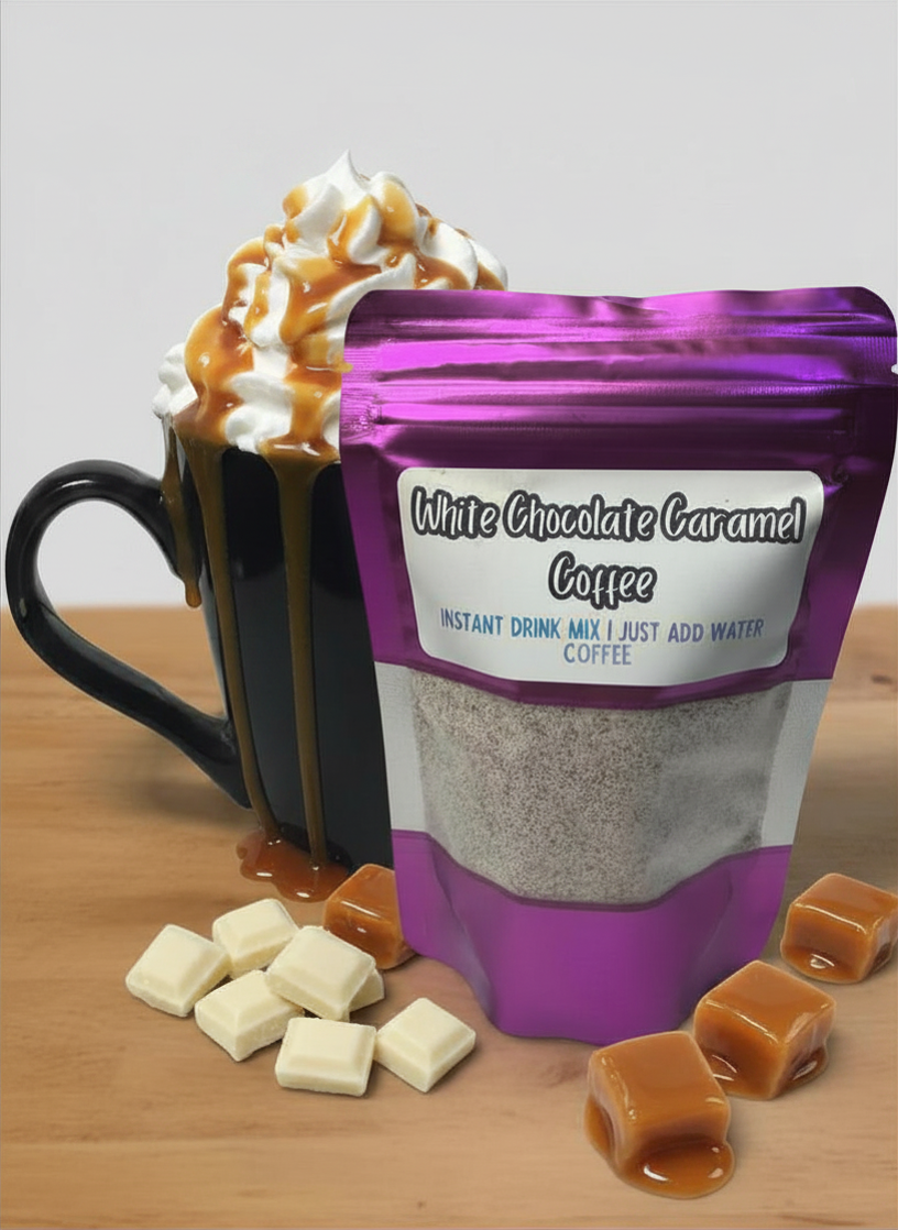 White Chocolate Caramel Coffee Mix