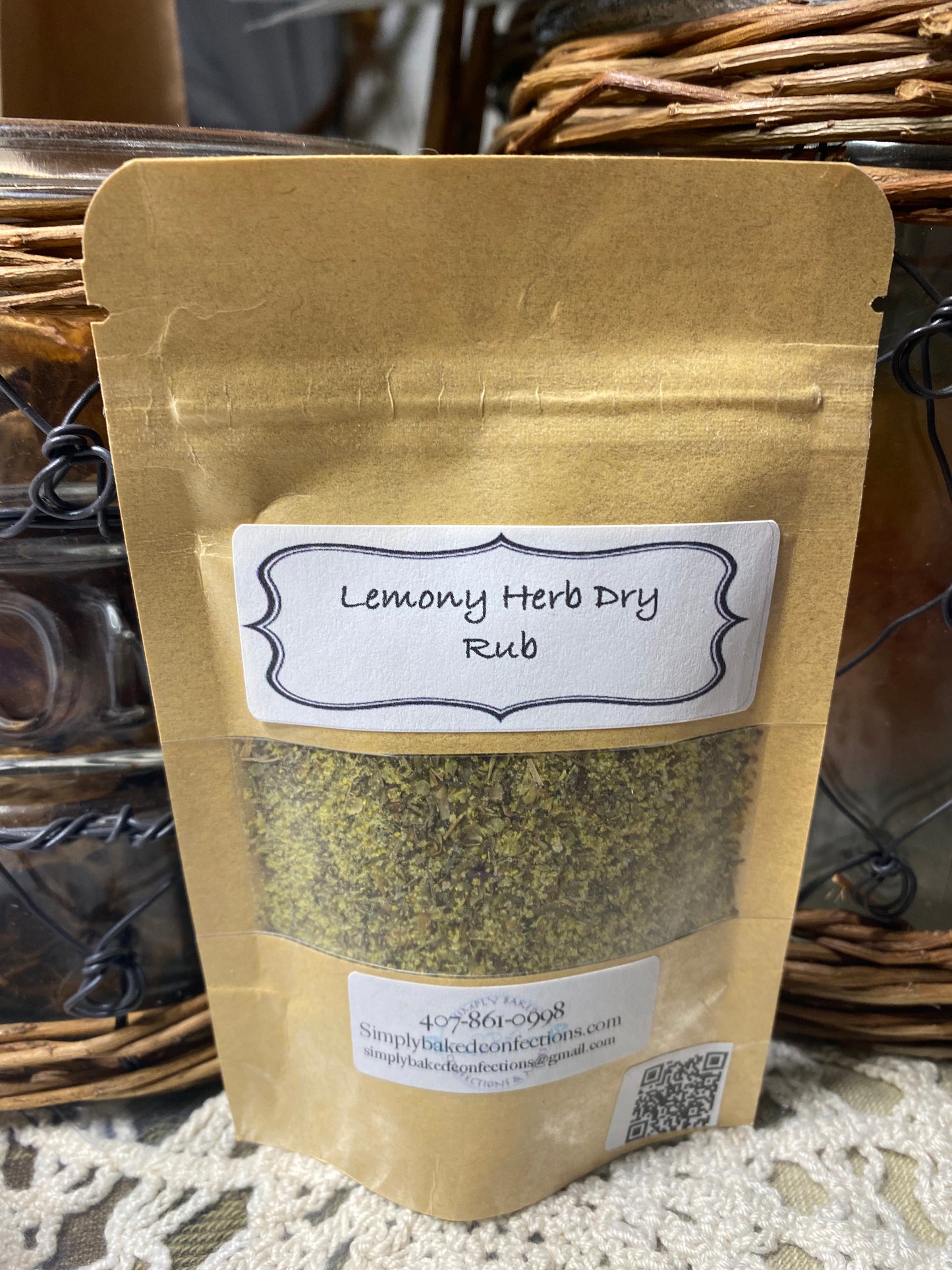 Lemony Herb Rub & Seasoning