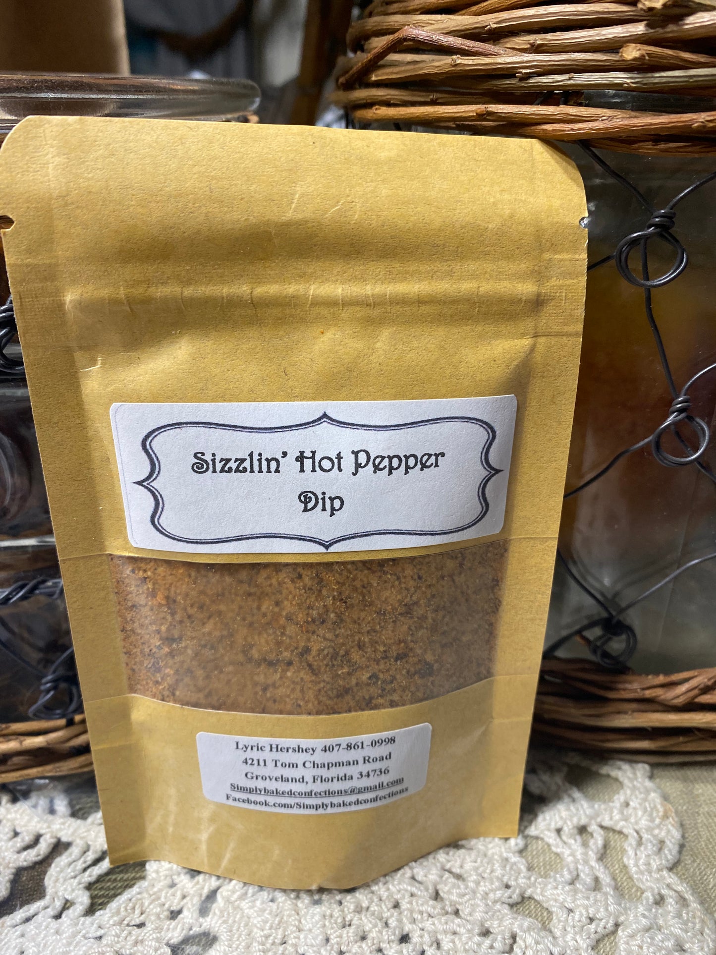 Sizzlin' Hot Pepper Dip Mix