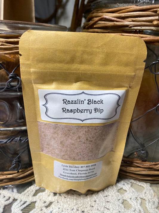 Razzlin' Black Raspberry Dip Mix