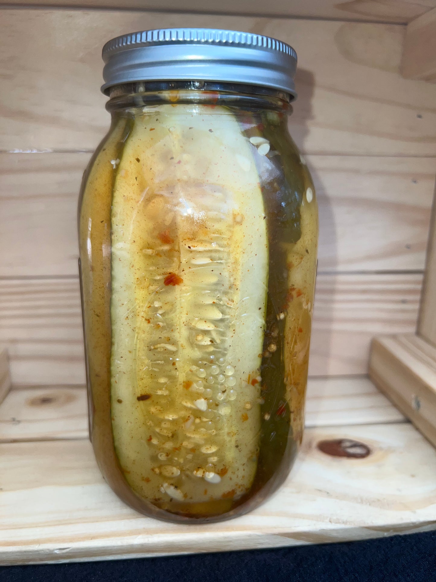 Spicy Bread & Butter Pickles