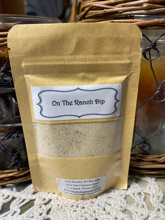 On The Ranch Dip Mix